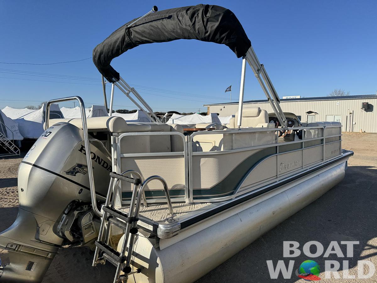 Used 2003 Premier 230 Grand Majestic Tri-toon Pontoon & 200HP Honda 4-Stroke EFI