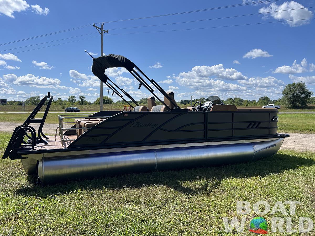 2026 Bentley Pontoons Elite 223 Quad Swingback QSB Tritoon