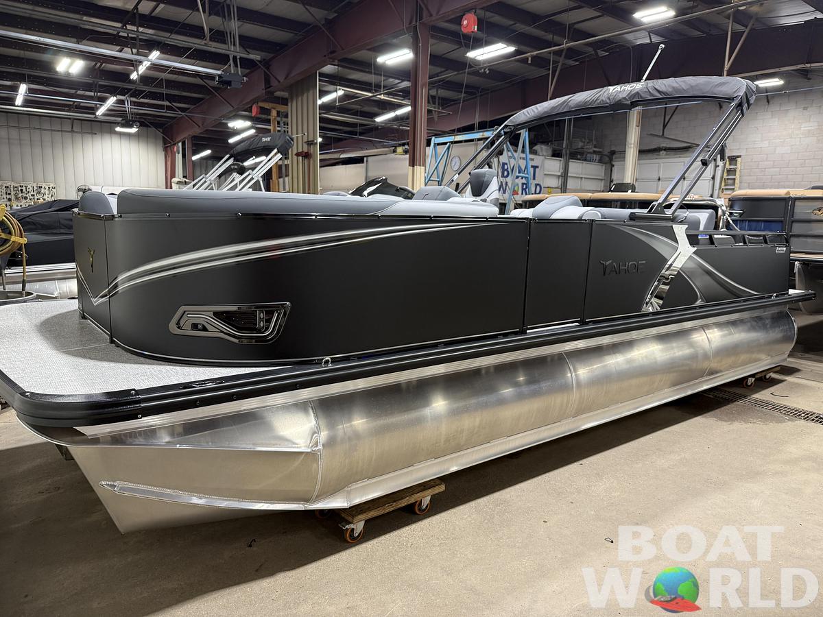 2026 Tahoe LTZ 300HP VRB 2385 Swingback Tritoon $68,995