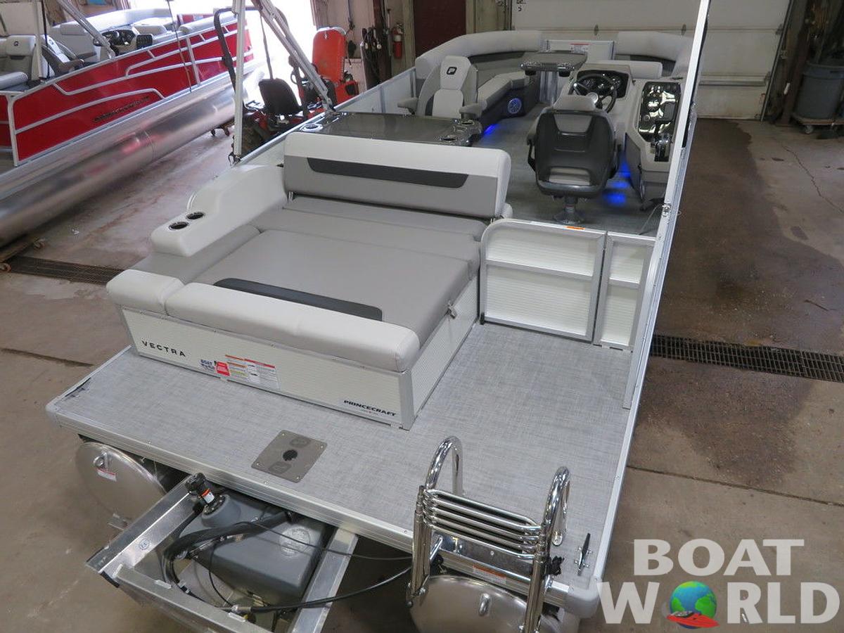 2025 Princecraft Vectra 21 RL Swingback SS Pontoon & Mercury 4-Stroke EFI