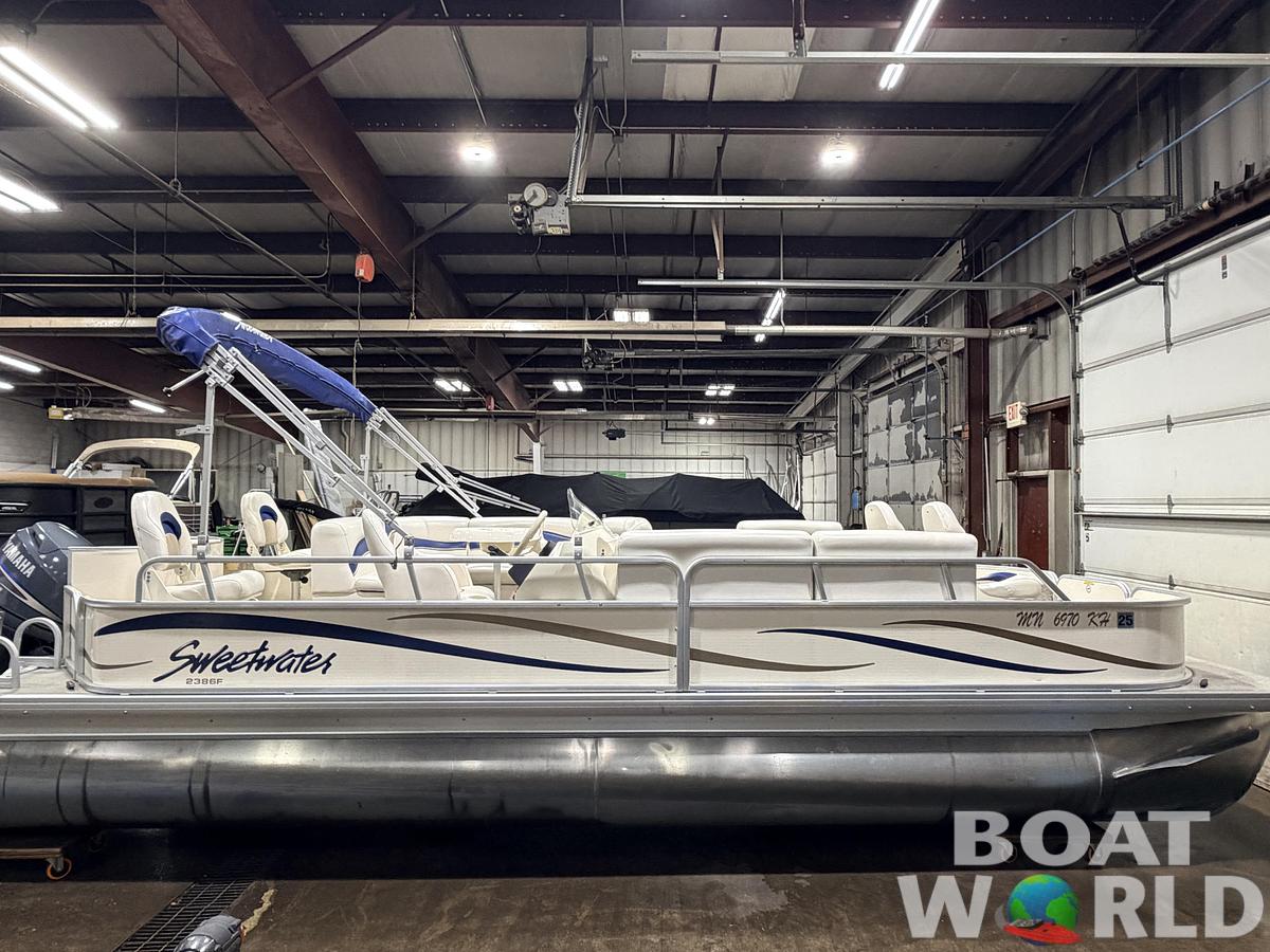 Used 2006 Sweetwater 2386 F Pontoon & 90HP Yamaha 4-Stroke EFI - $15,995