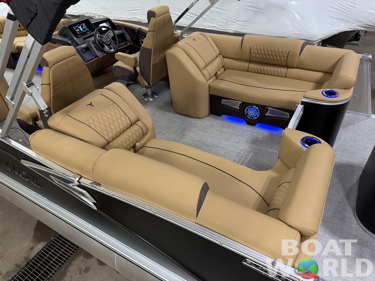 2025 Tahoe Pontoons Cascade 2385 Quad Lounge & Honda 4-Stroke EFI