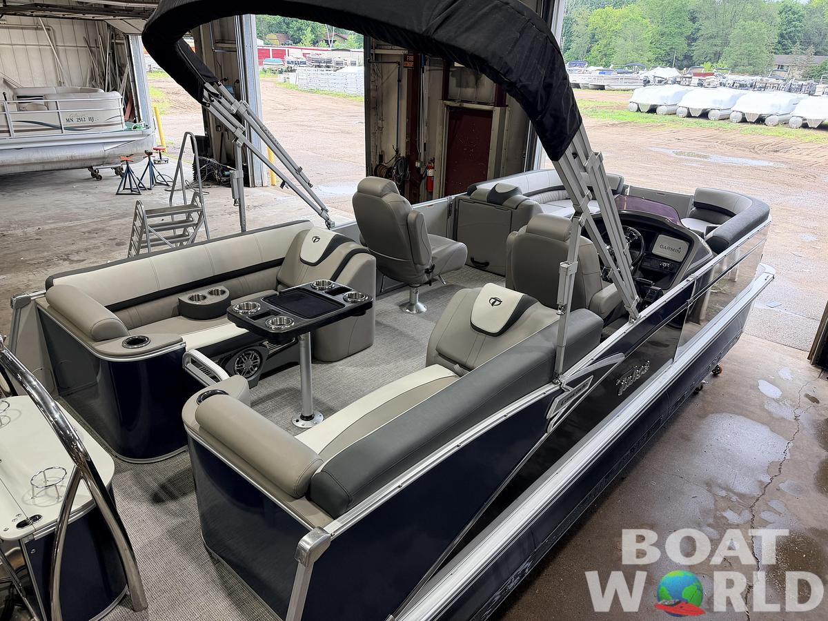 Used 2022 Tahoe Pontoons Cascade 2385 Quad Lounge Tritoon & 200HP Honda 4Stroke -$49,995