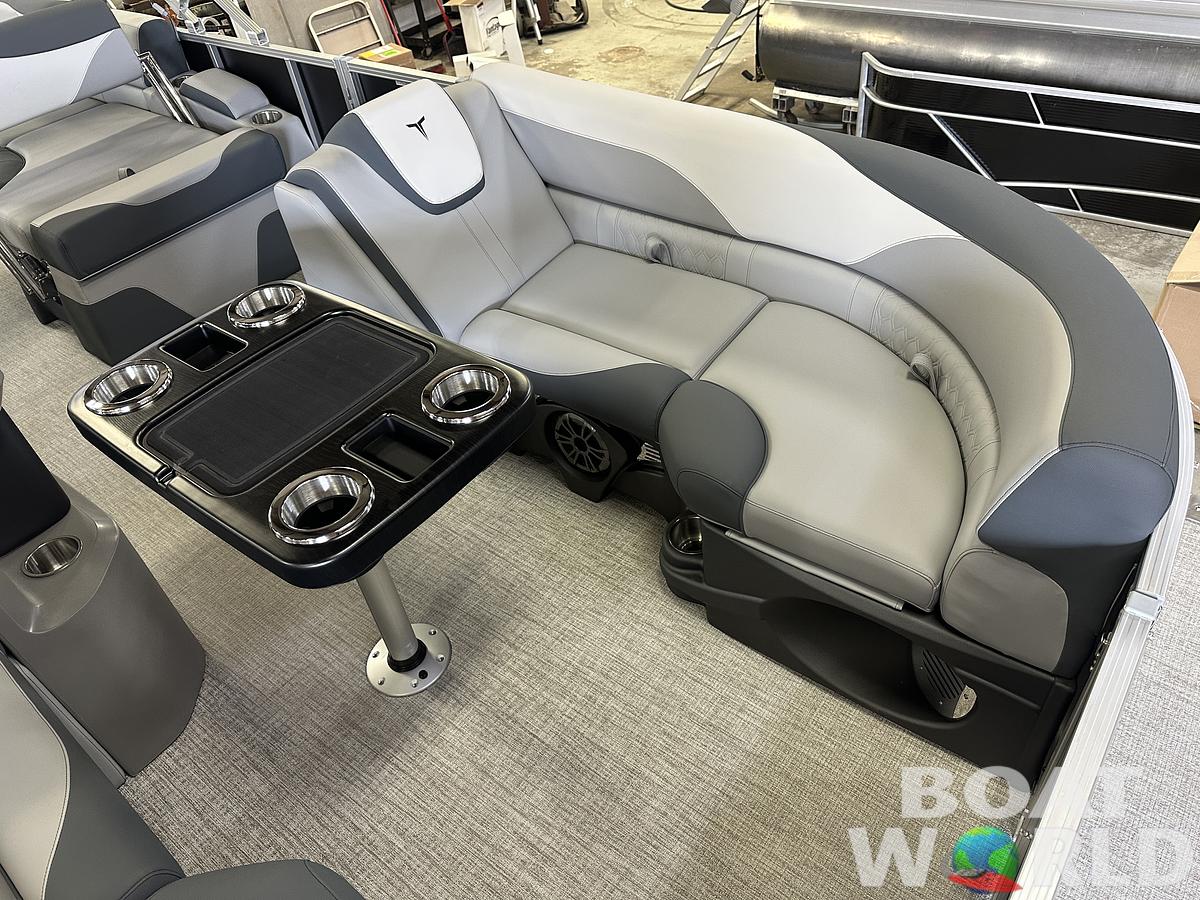 2025 Tahoe Pontoons LTZ 2385 Quad Lounge Shift Flip & Honda 4-Stroke EFI