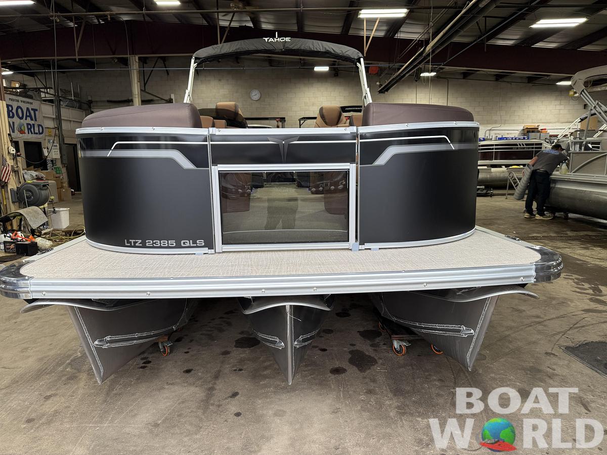 2027 Tahoe LTZ 2385 Quad Lounge Shift SS Tritoon & 4-Stroke Outboard $55995