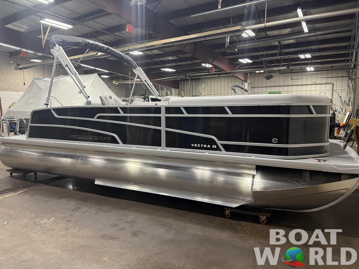 2026 Princecraft Vectra 23 RL SS Swingback Tritoon 