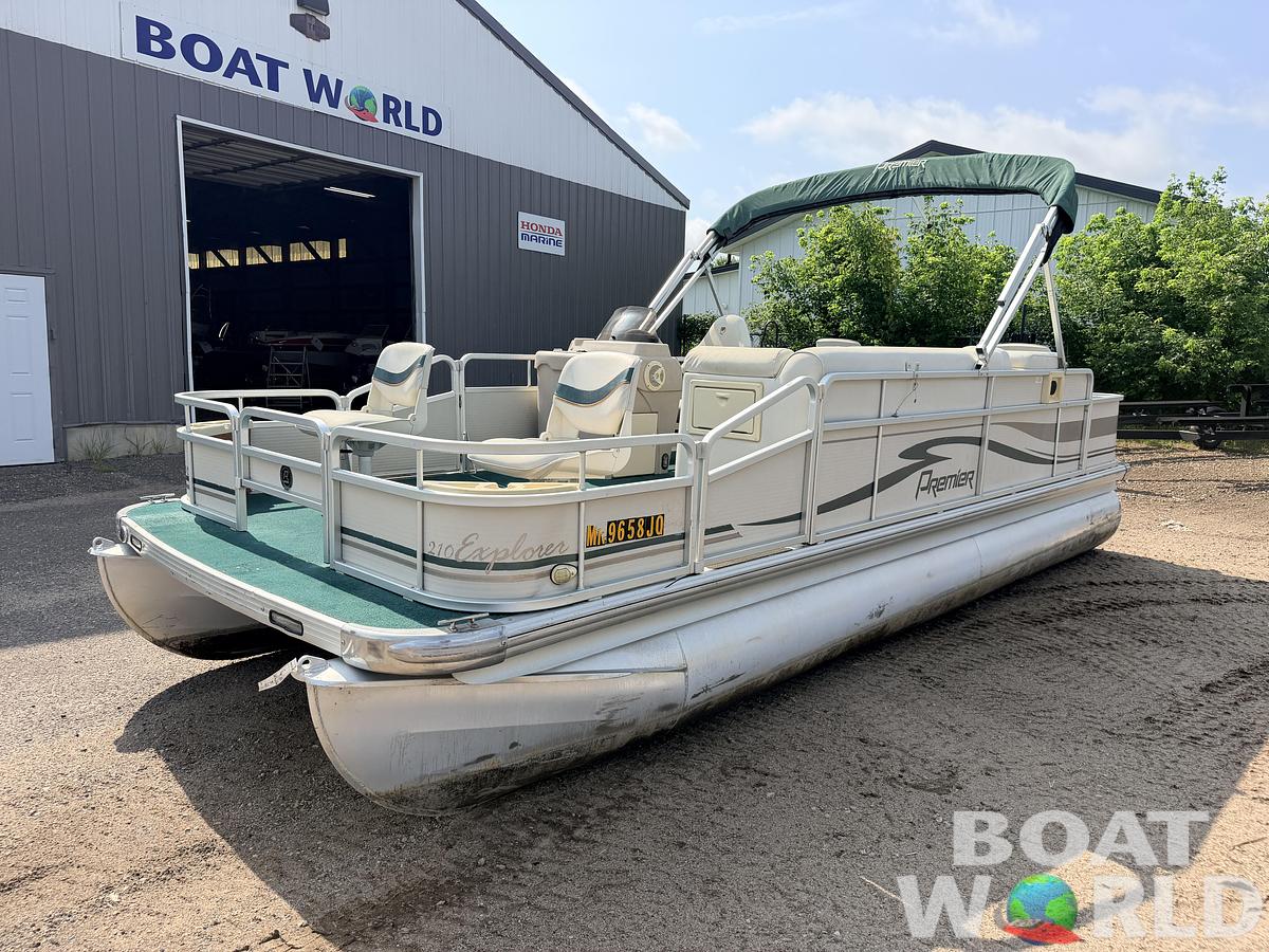 Used 2003 Premier 210 Explorer Quad Fish & 40HP Mercury 4Stroke -$11,995