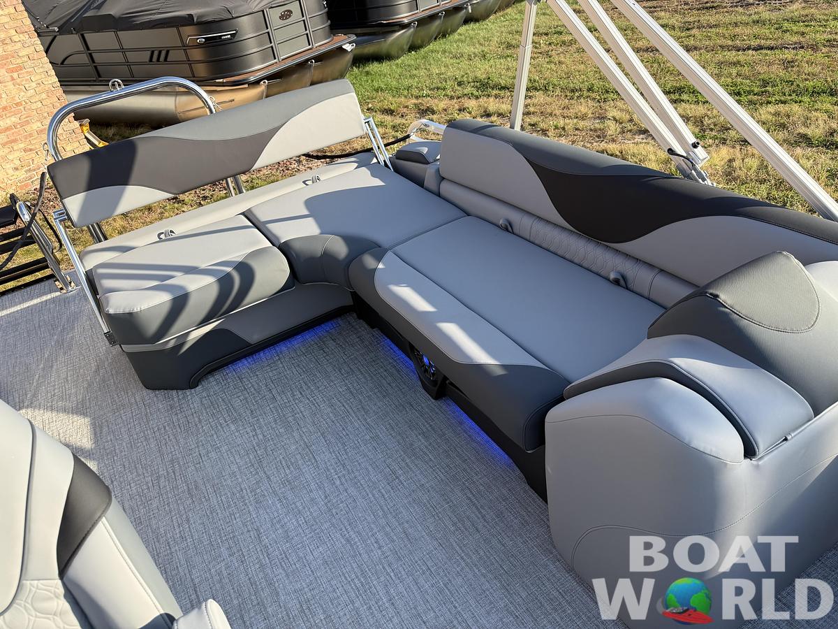 2026 Tahoe Pontoons LTZ 2385 (CRB) Cruise Rear Bench Tritoon 