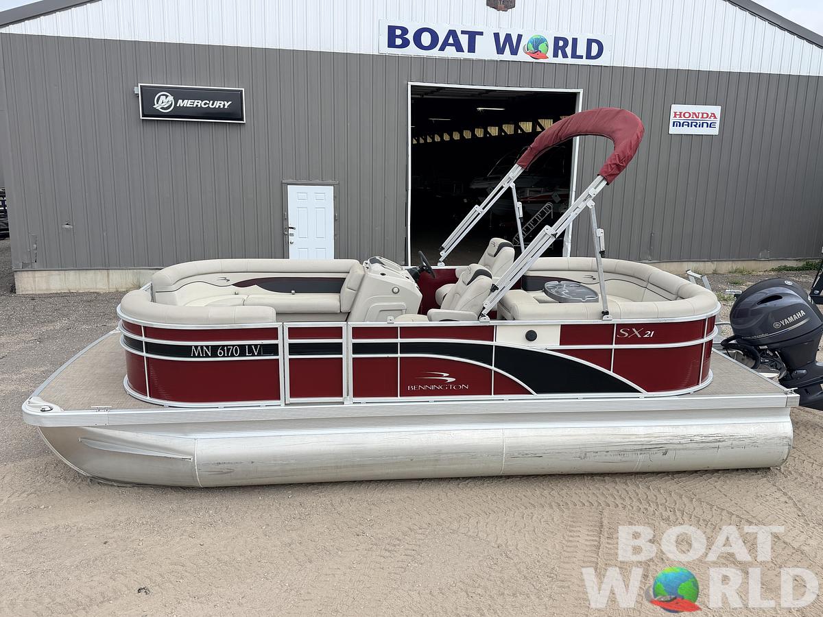 Used 2019 Bennington 21 SX Quad Lounge & Yamaha 90HP 4Stroke -$29,995