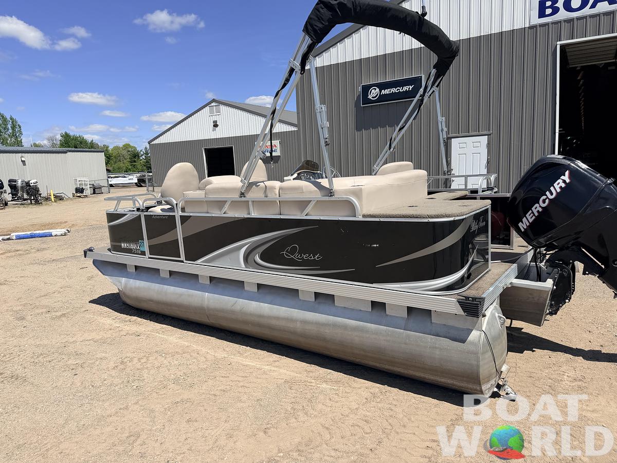 Used 2013 Qwest 7516 Adventure & 40HP Mercury 4Stroke - $16,995