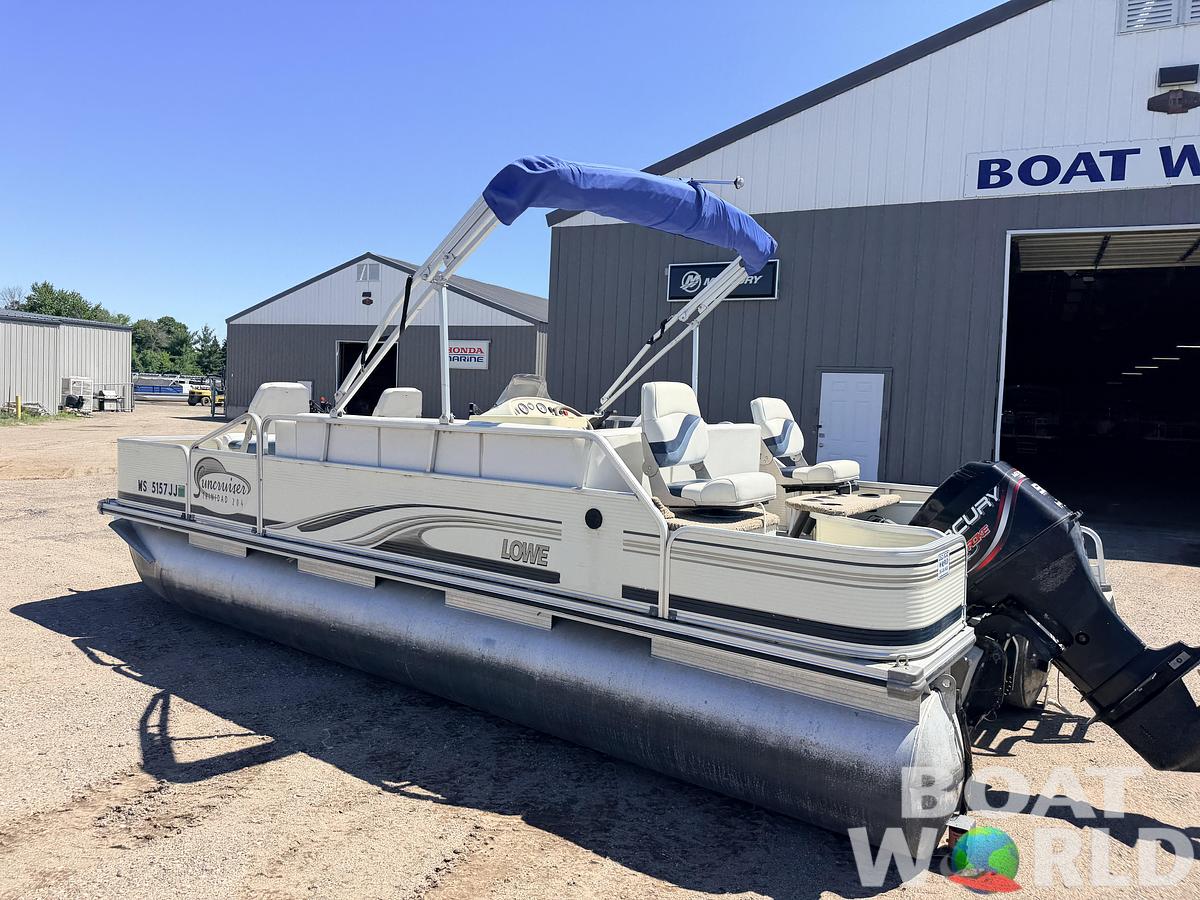Used 2001 Lowe SunCruiser Trinidad 204 & 50HP Mercury 4Stroke -$11,995