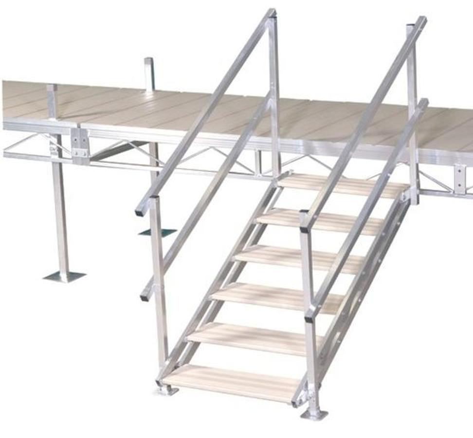 New Dock Accessories Adjustable Wide Dock Steps for Sale at Boat World