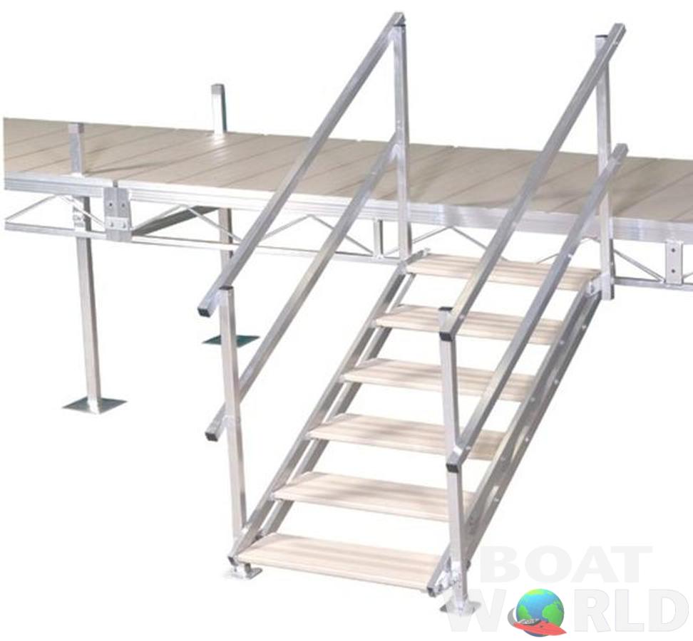 Dock Accessories Adjustable Wide Dock Steps