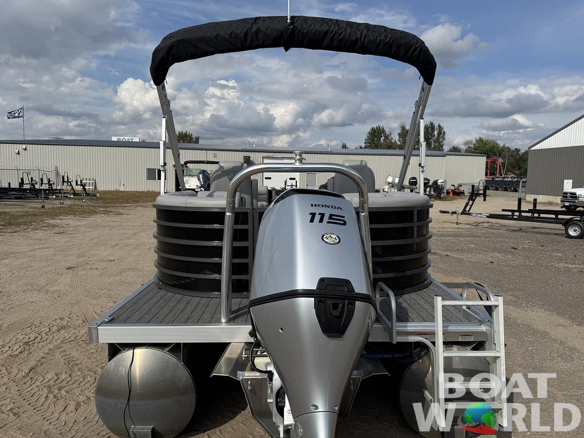 Used 2023 Montego Bay 8522 Quad Lounge Pontoon with 115HP Honda Fourstroke EFI