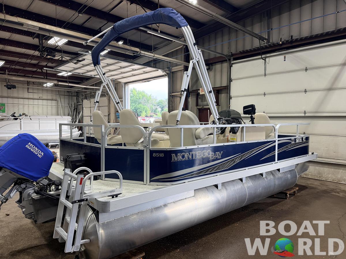 Used 2017 Montego Bay 8518 4-PT & 40HP Honda 4Stroke -$18,995