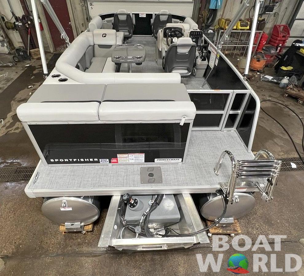 2025 Princecraft 21 Sportfisher 2-S Pontoon & Mercury 4-Stroke EFI