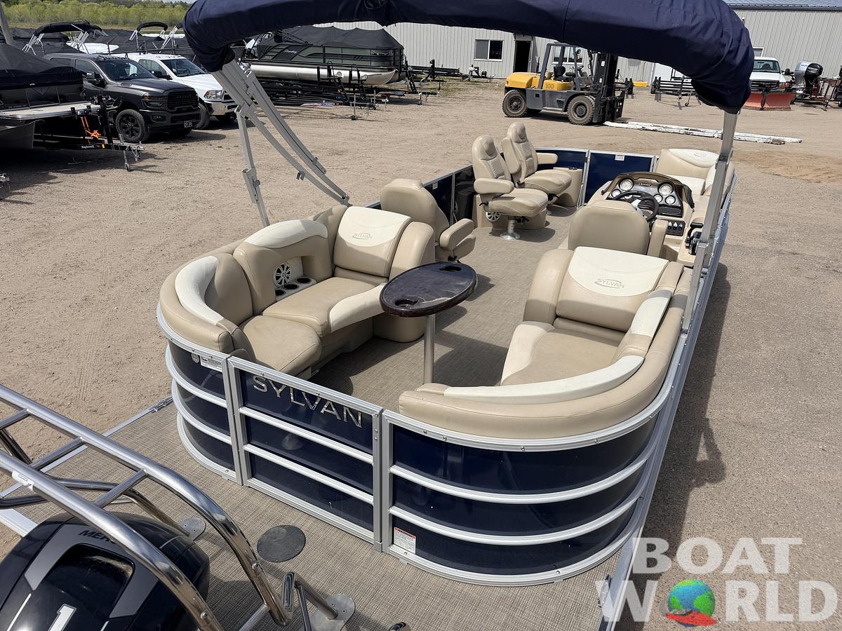 Used 2016 Sylvan Mirage 8524 LE & 150HP Mercury 4Stroke - $29,995