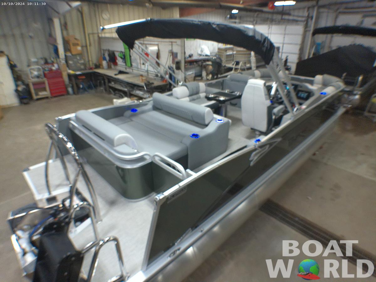 2025 Tahoe Pontoons Cascade 2385 Swingback (VRL) Tritoon & Honda 4-Stroke EFI