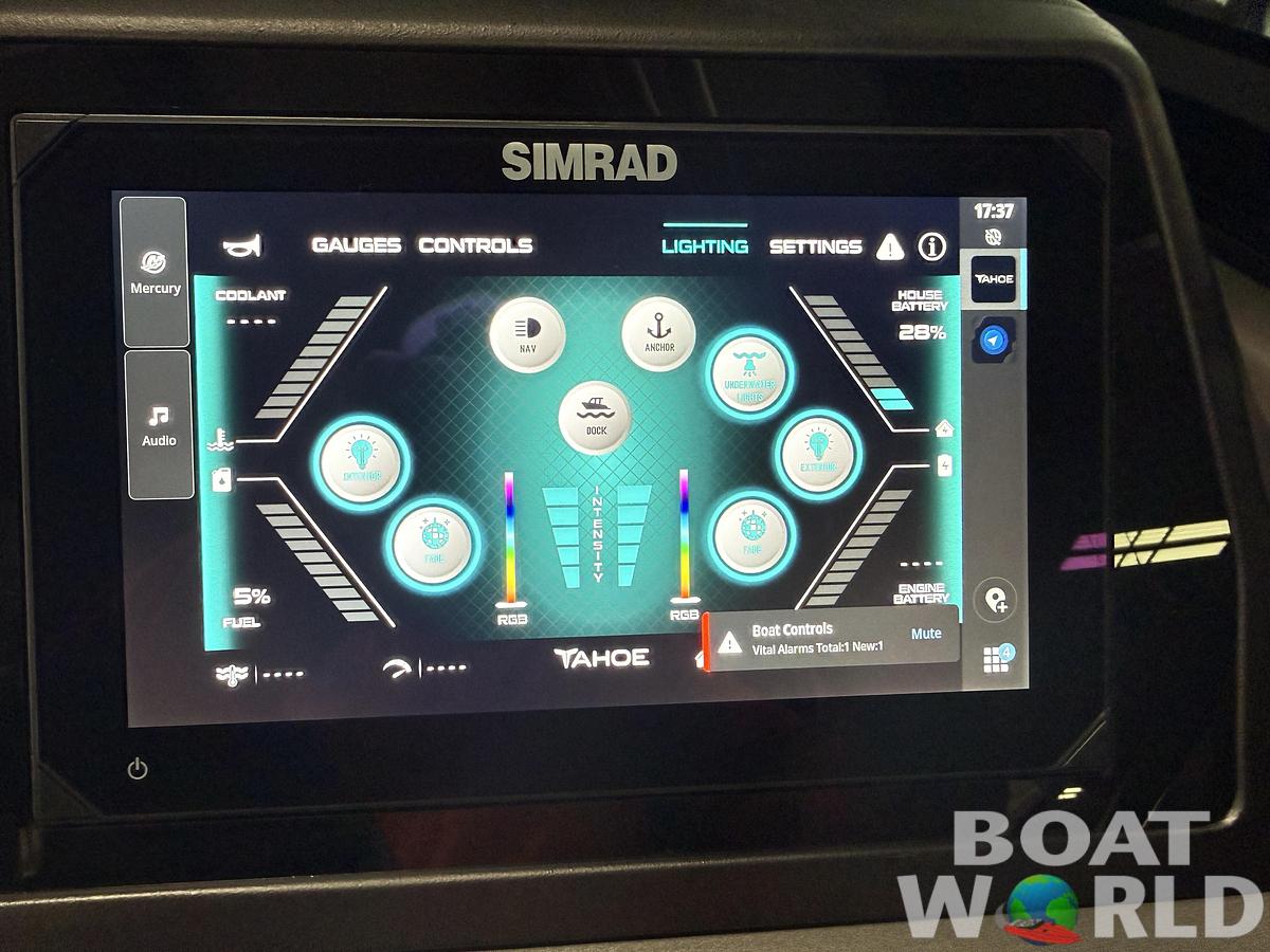 2026 Tahoe Pontoons Grand Tahoe 2585 Elite Windshield Tritoon & Mercury 400HP V10