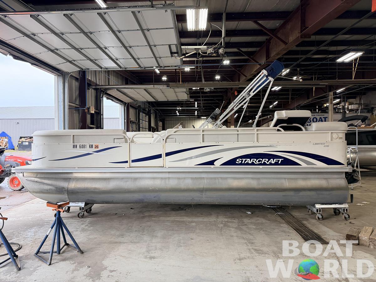 Used 2008 Starcraft 226 Limited & 60HP Mercury 4Stroke -$12,995