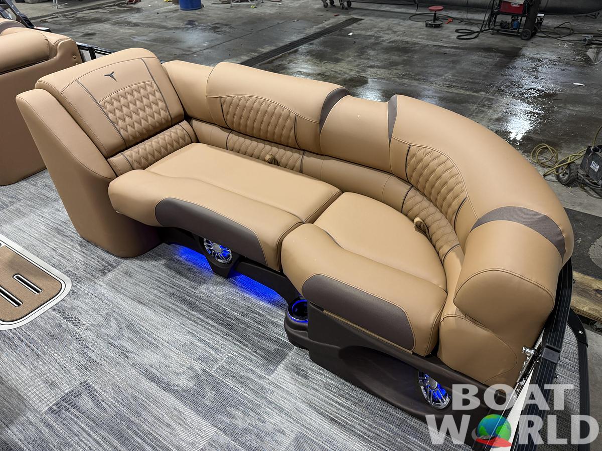 2026 Tahoe Pontoons Cascade 2385 Swingback (VRB) Tritoon & Honda 4-Stroke EFI