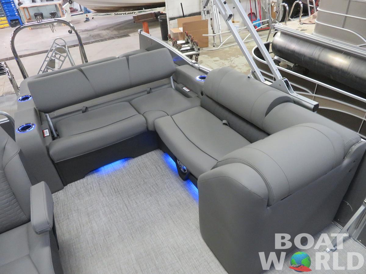 2024 Tahoe Pontoons Cascade 2385 Swingback (VRB) & Honda 4-Stroke EFI