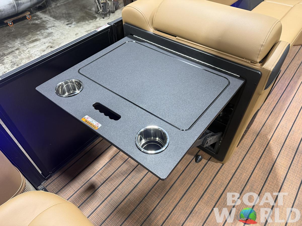 2026 Bentley Pontoons Elite 253 Admiral 350HP Quad Lounge Tritoon