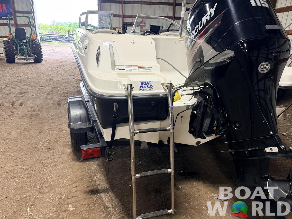 Used 2013 Bayliner 170 Fish & Ski with Single Axle Trailer & 115HP Mercury 4Stroke - $12,995