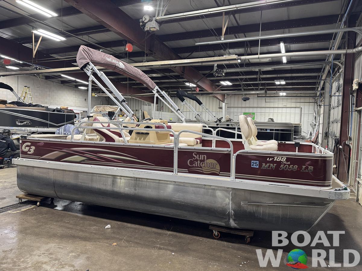 Used 2012 G3 SunCatcher LV 188 Fish Pontoon