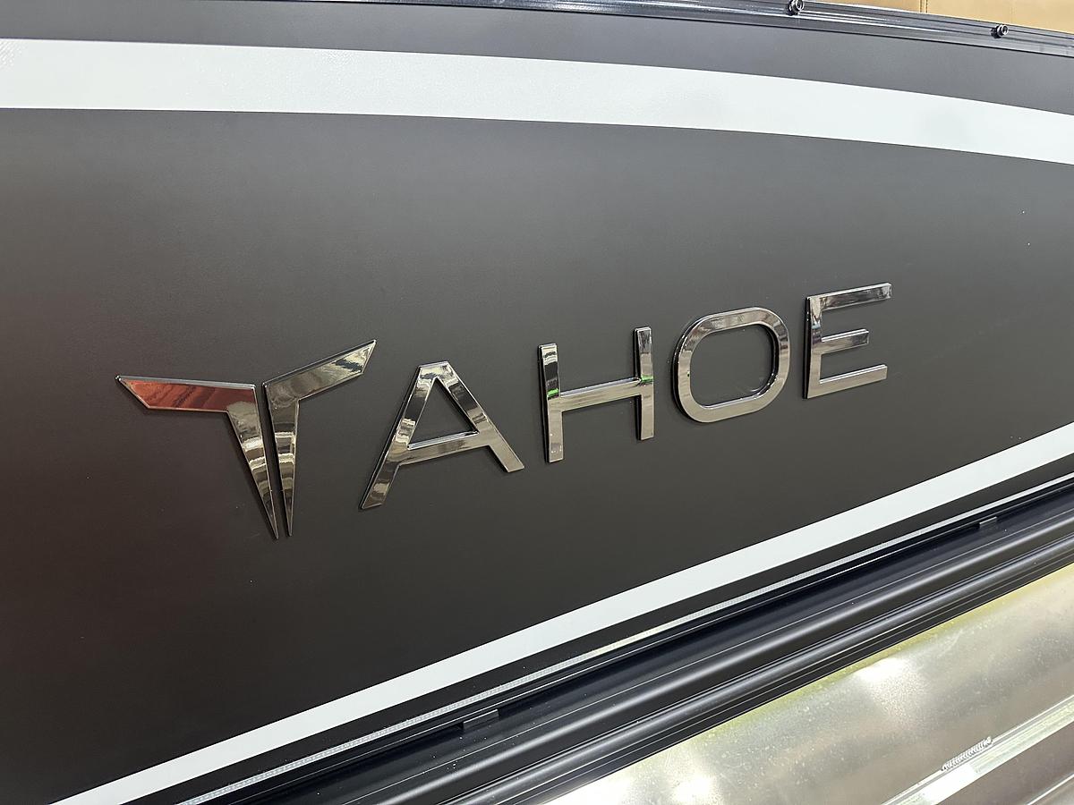 2025 Tahoe Pontoons Grand Tahoe 2585 Quad Lounge Windshield Tritoon & Mercury 400HP V10