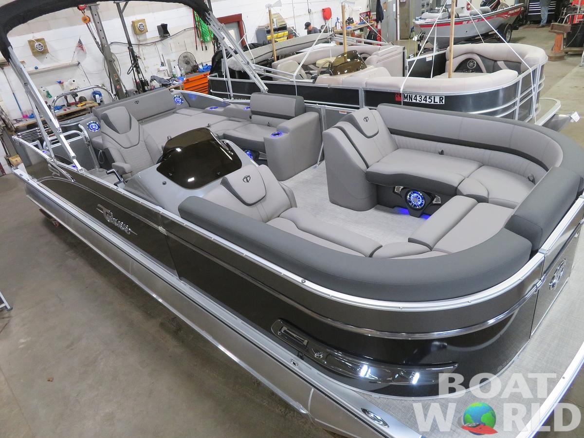 2024 Tahoe Pontoons Cascade 2385 VRL Swingback & Honda 140HP 4-Stroke EFI