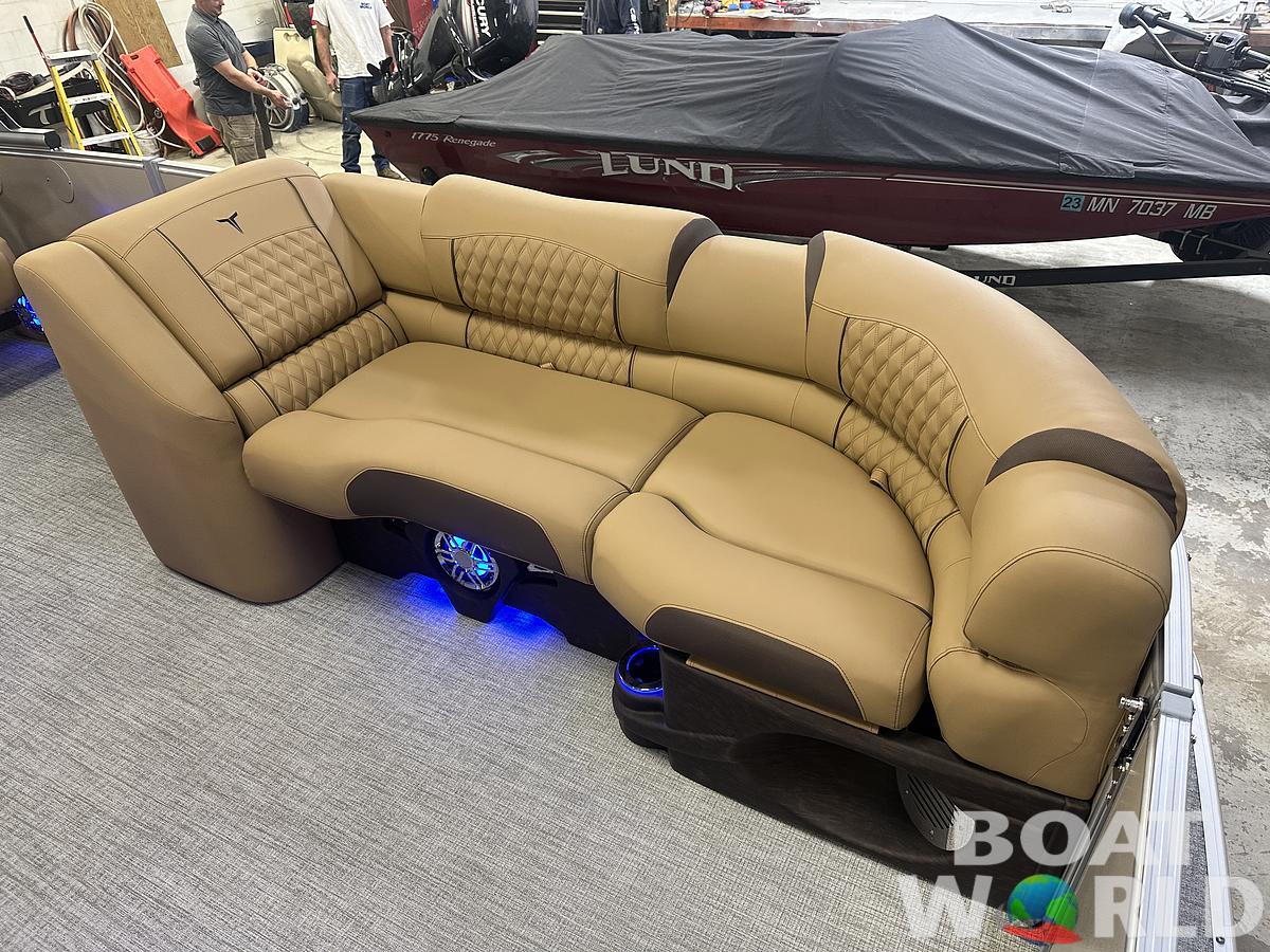 2025 Tahoe Pontoons Cascade 2385 Quad Lounge & Honda 4-Stroke EFI