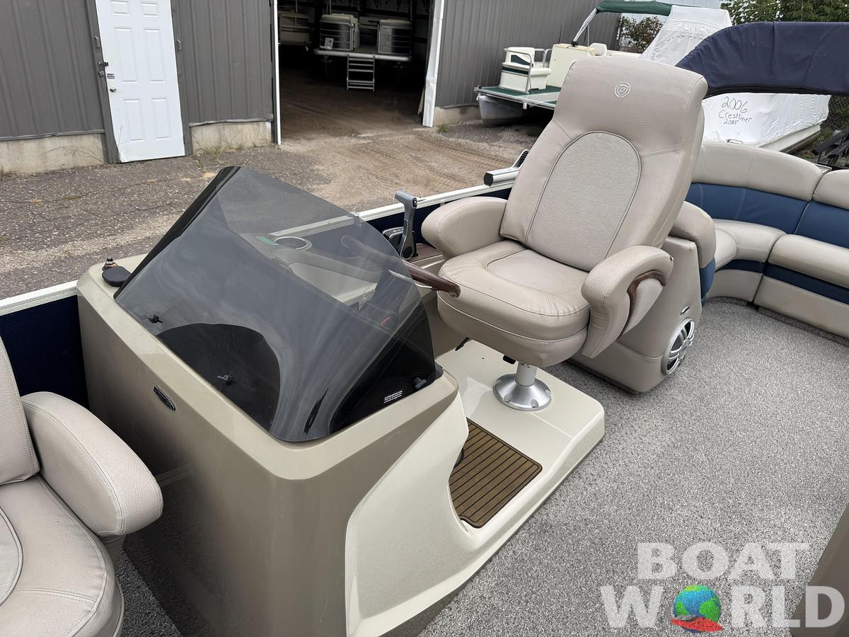 Used 2013 Premier 250 Intrigue Pontoon with 140HP Suzuki Fourstroke EFI