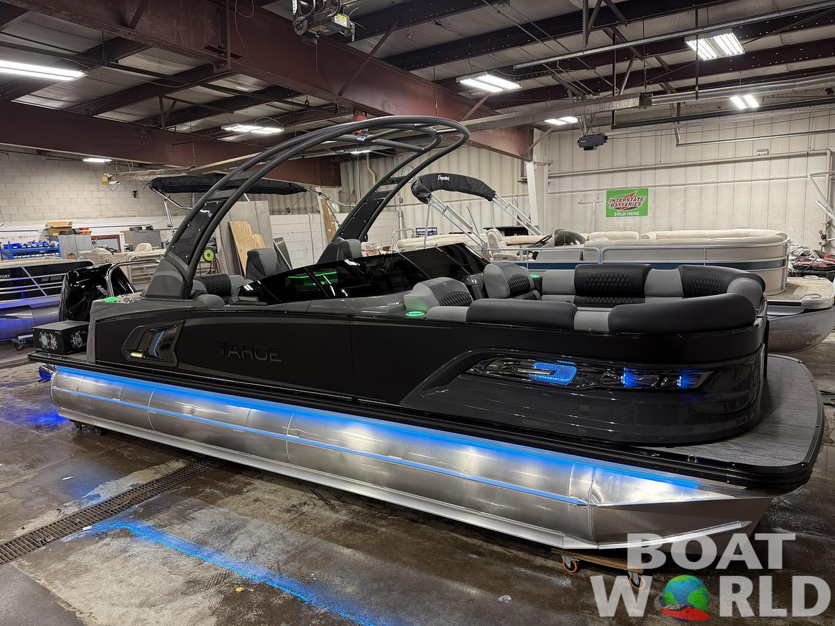 2026 Tahoe Pontoons Grand Tahoe 2585 Elite Windshield Tritoon & Mercury 400HP V10