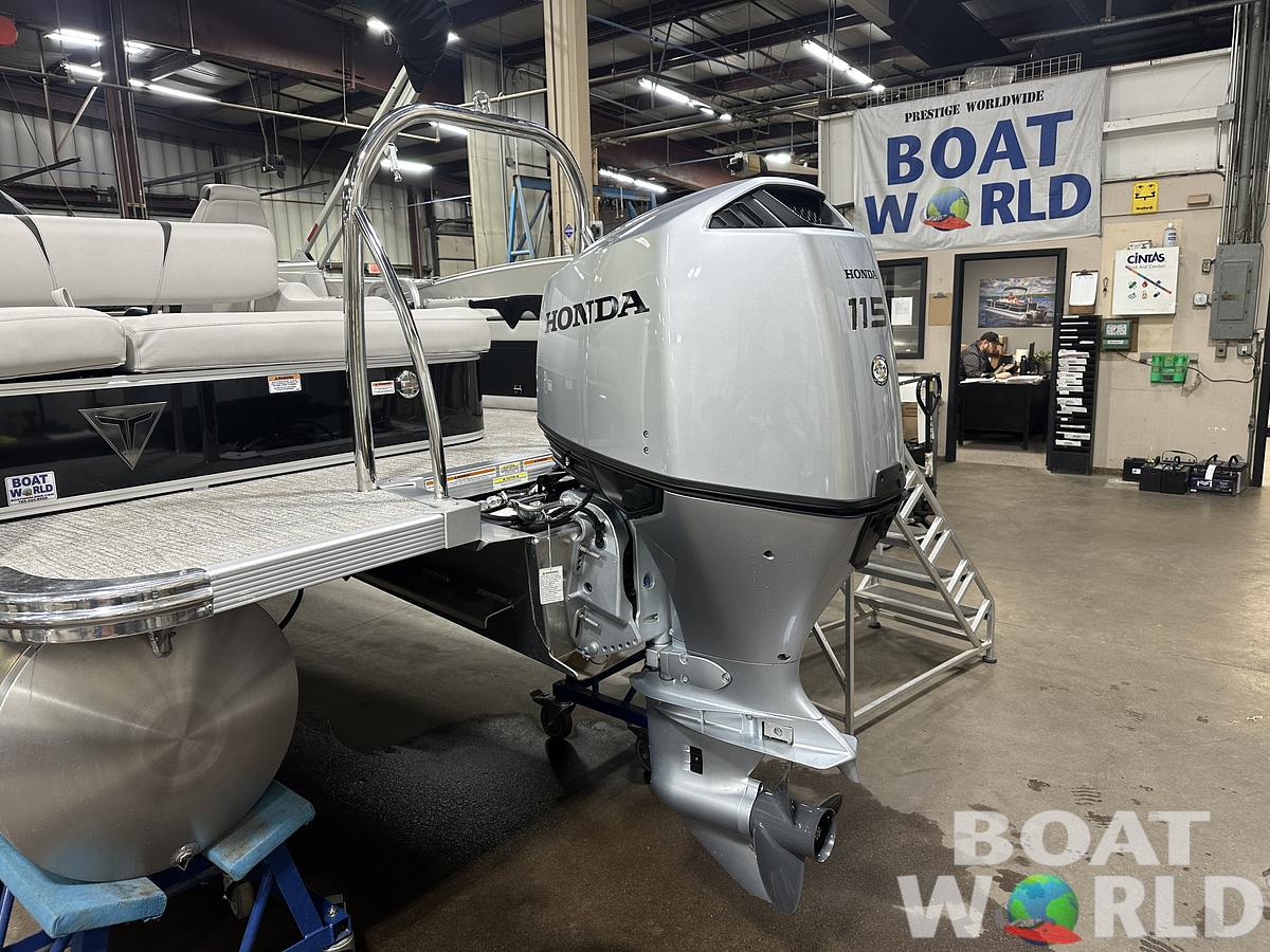 2024 Tahoe Pontoons Cascade 2385 Swingback (VRB) & Honda 115HP 4-Stroke EFI
