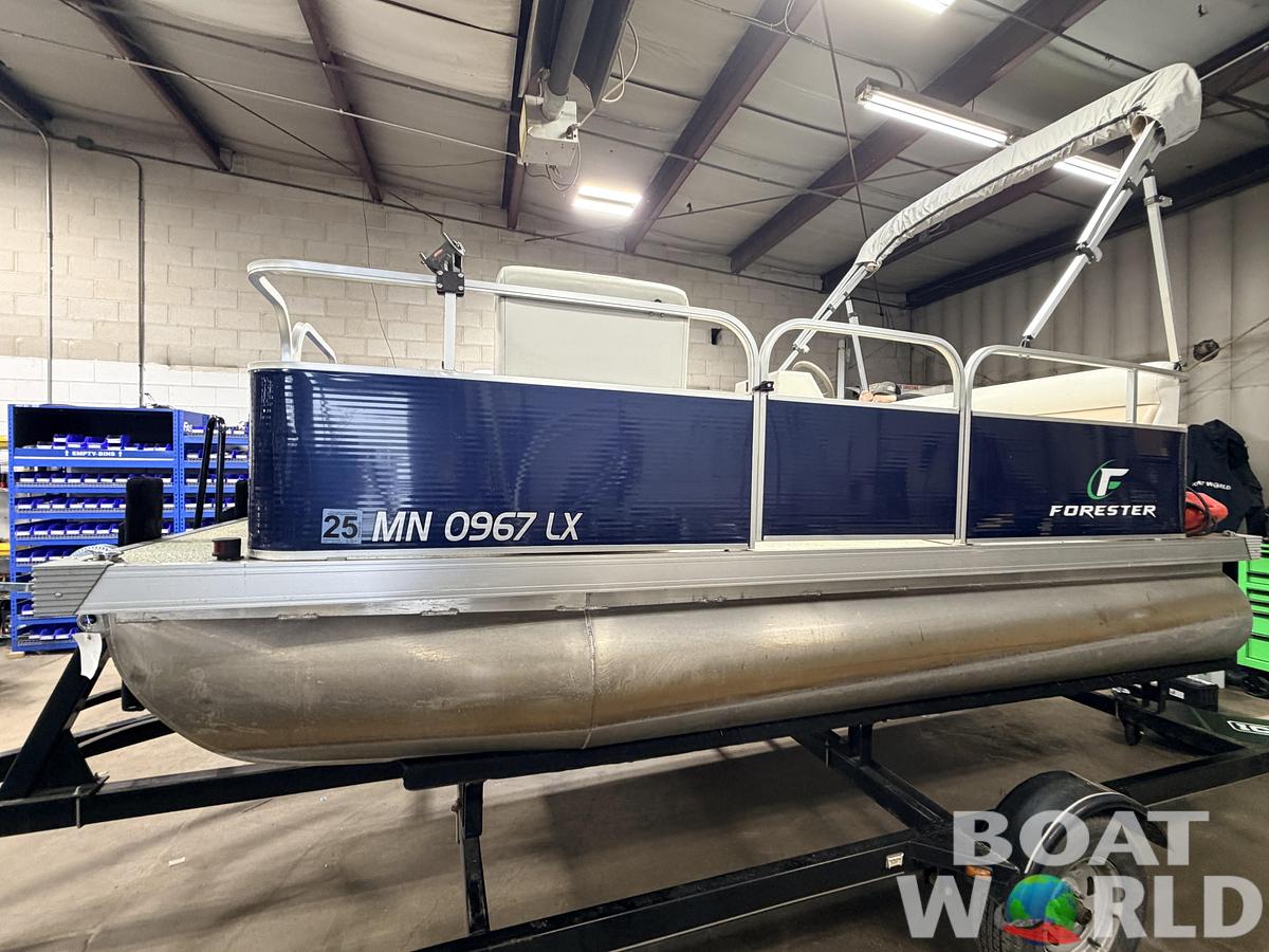 Used 2019 Forester 14' Fish n Fun Pontoon - $10,995