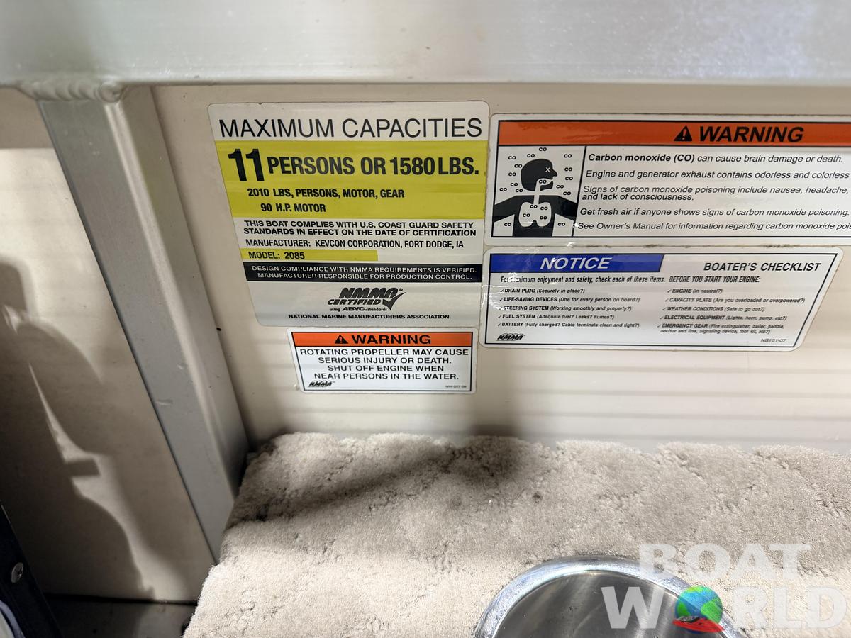 Used 2010 Misty Harbor  2085DF & 50HP Mercury4Stroke - $15,995