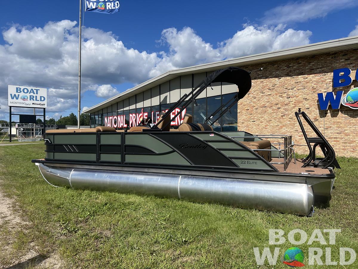 2026 Bentley Pontoons Elite 223 Swingback Tritoon
