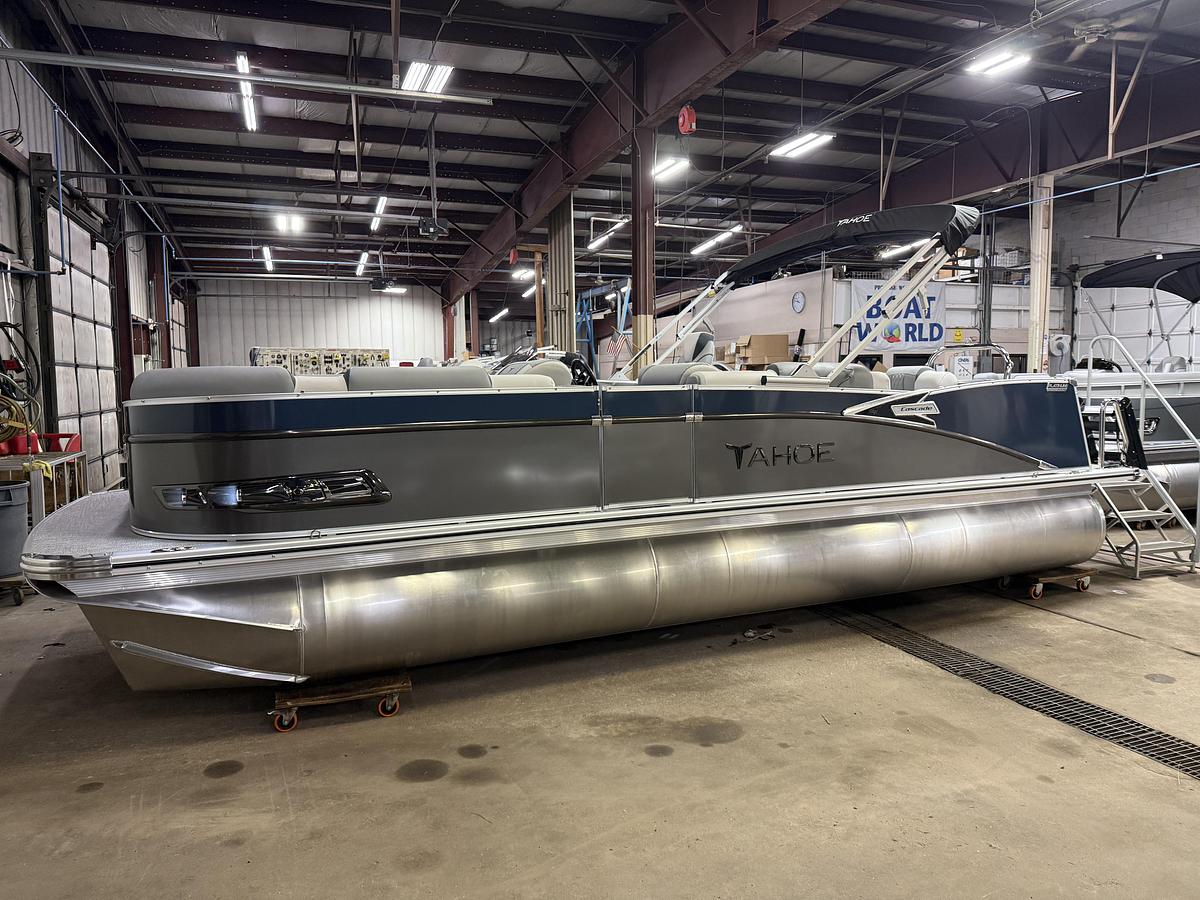 2025 Tahoe Pontoons Cascade 2385 Elite Tritoon & Honda 225HP 4-Stroke EFI