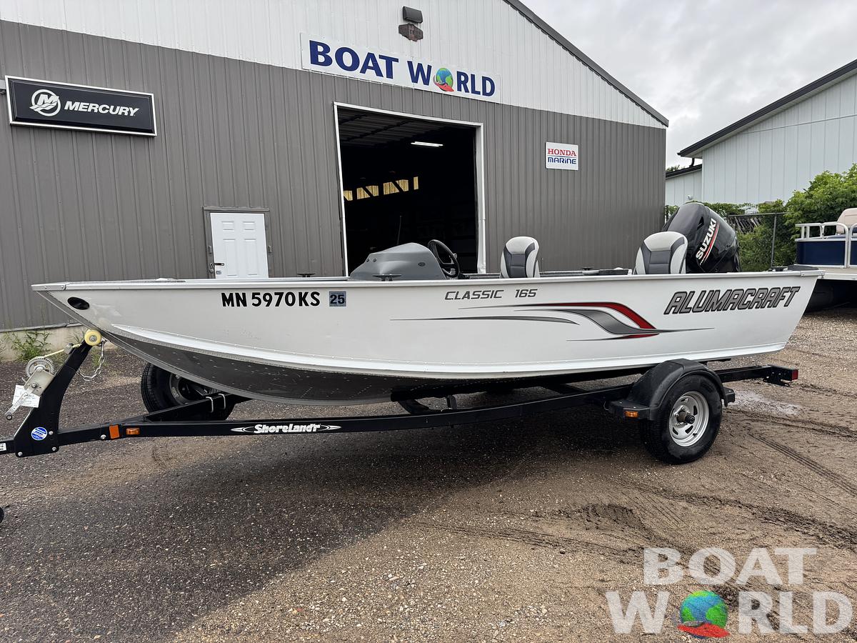 Used 2011 Alumacraft  Classic 165 with 70HP Suzuki Fourstroke EFI