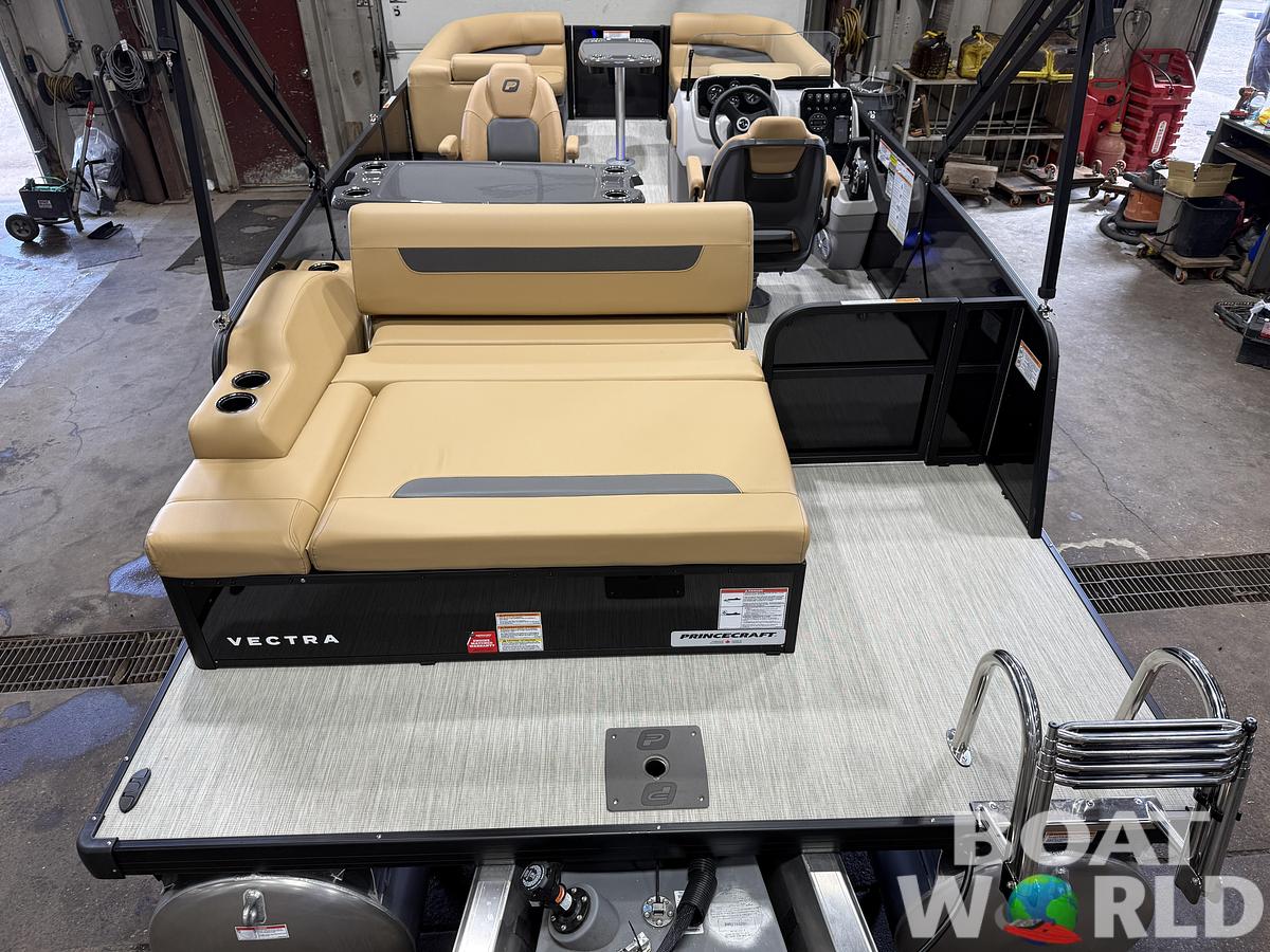 2027 Princecraft Vectra 23 RL SS Swingback Pontoon $36,995