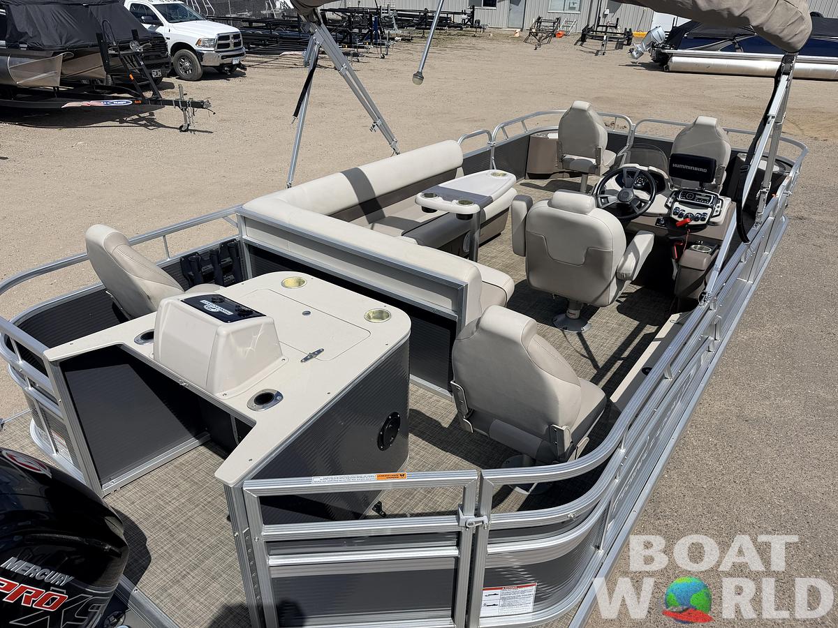 Used 2018 Princecraft Sportfisher 21 4-S Tritoon & 115HP Mercury ProXS -$32,995