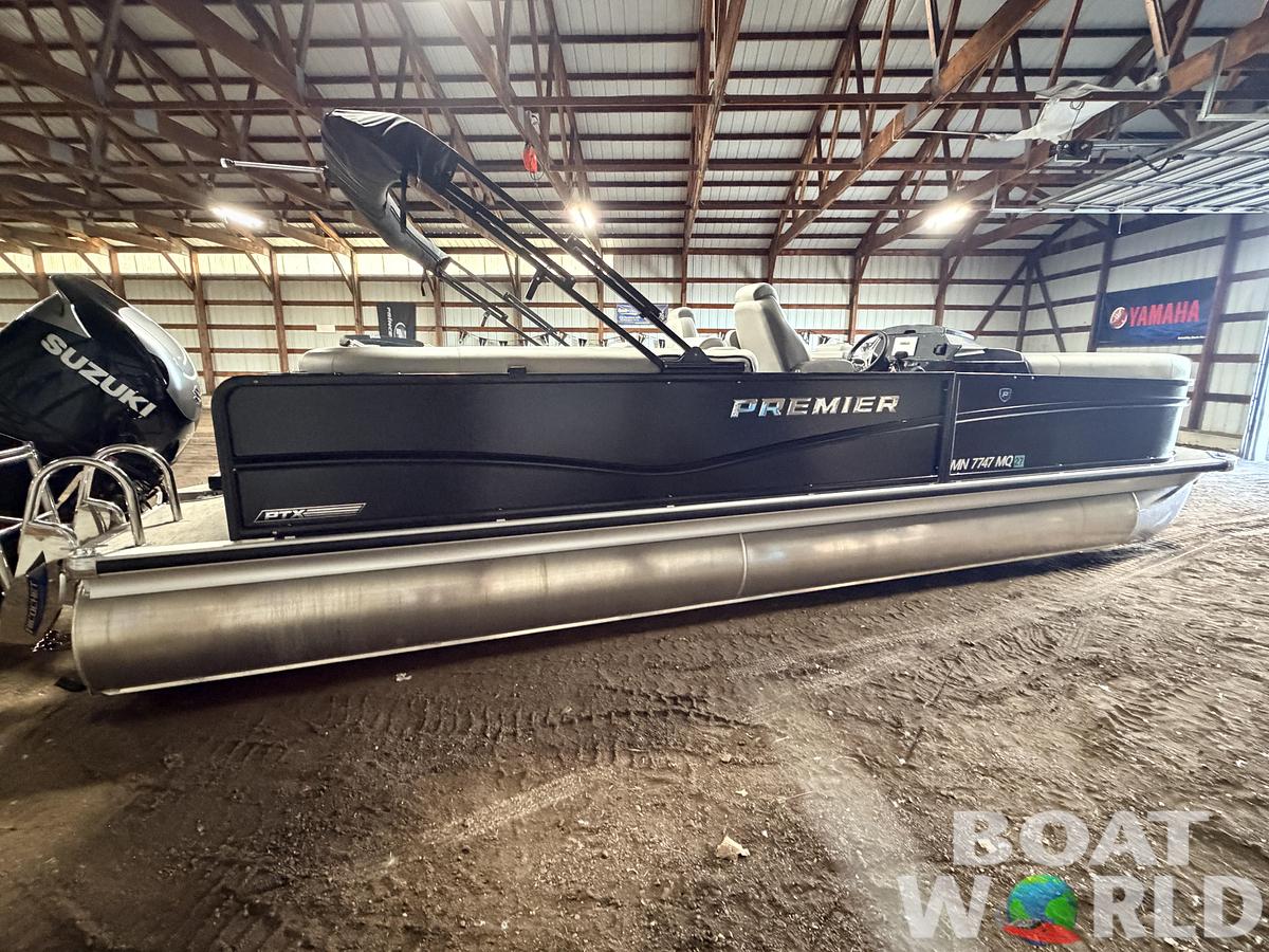 Used 2024 Premier 250 SunSation PTX Tritoon & 300HP Suzuki -$69,995