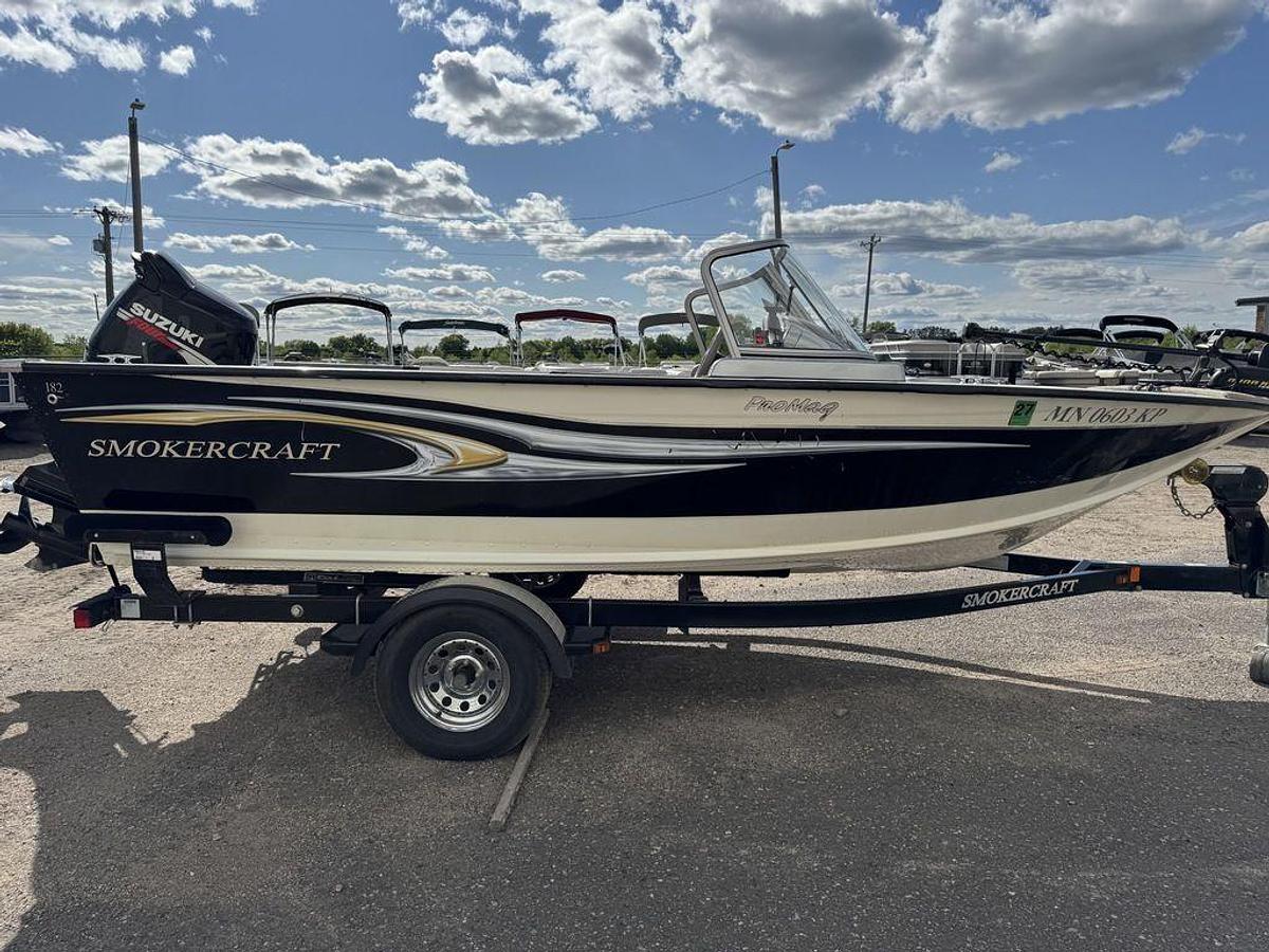 Used 2010 Smoker Craft Pro Mag 182