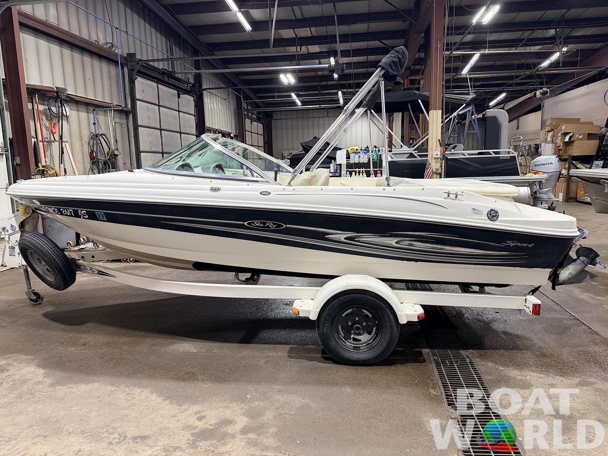 Used 2004 Sea Ray Sport 180 Runabout & 135HP 3.0L Mercruiser - $7,995
