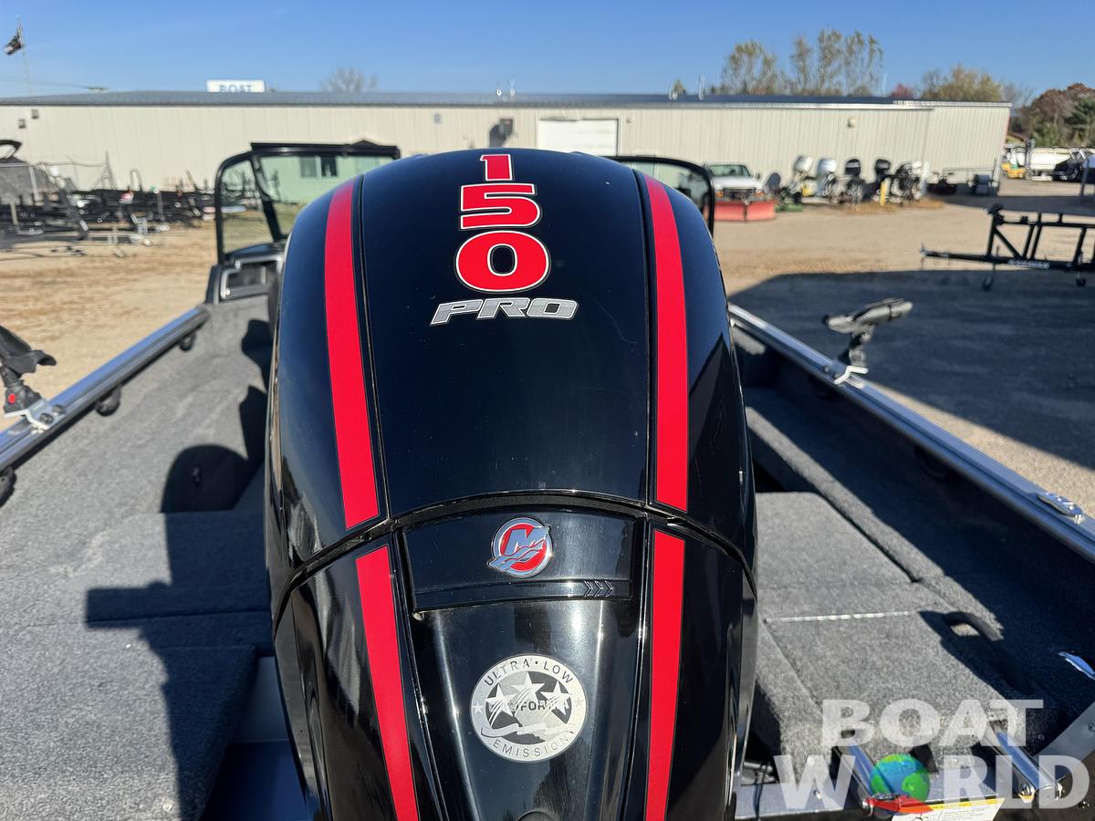 Used 2021 Lund 1875 Impact XS with 150HP Mercury Pro XS Fourstroke EFI