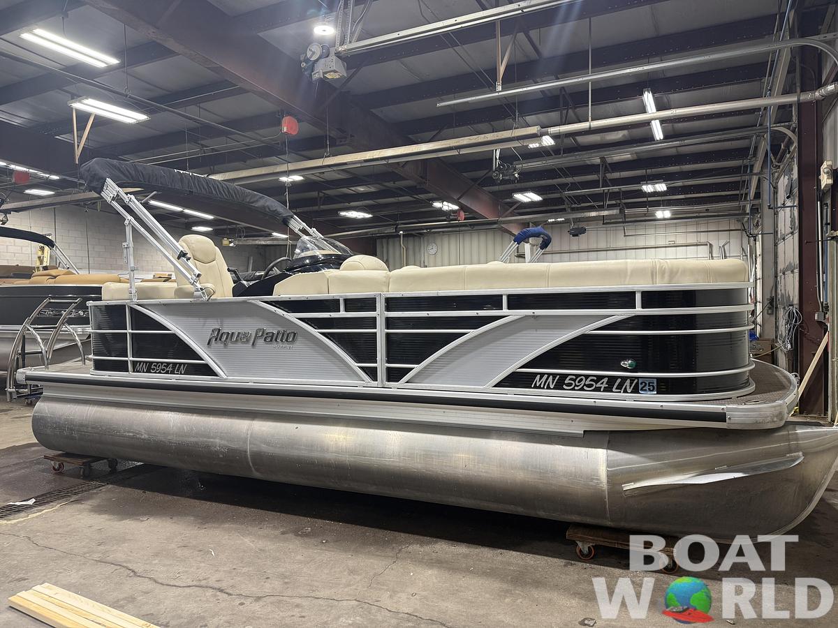 Used 2016 Aqua Patio 20' Cruise Pontoon & 90HP