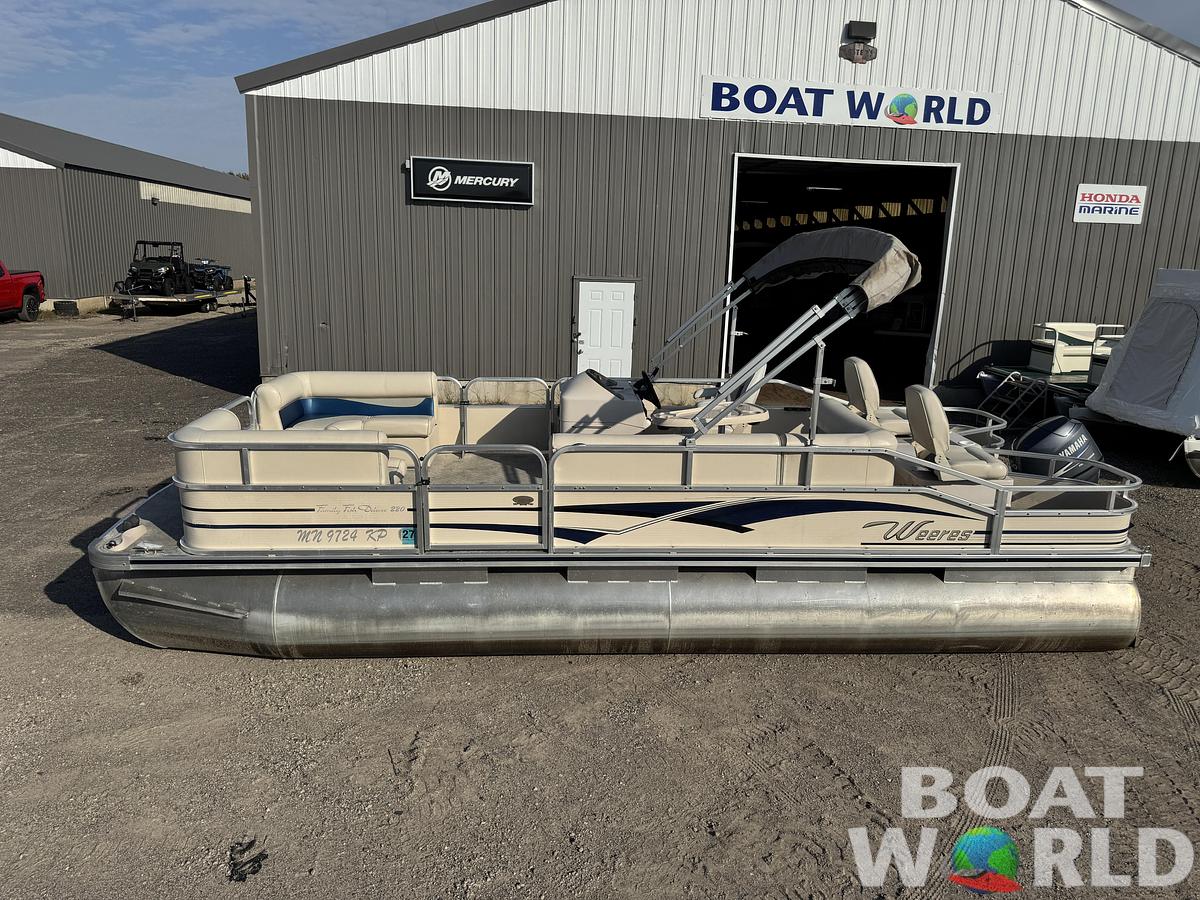 Used 2009 Weeres Family Fish Deluxe 220 Pontoon