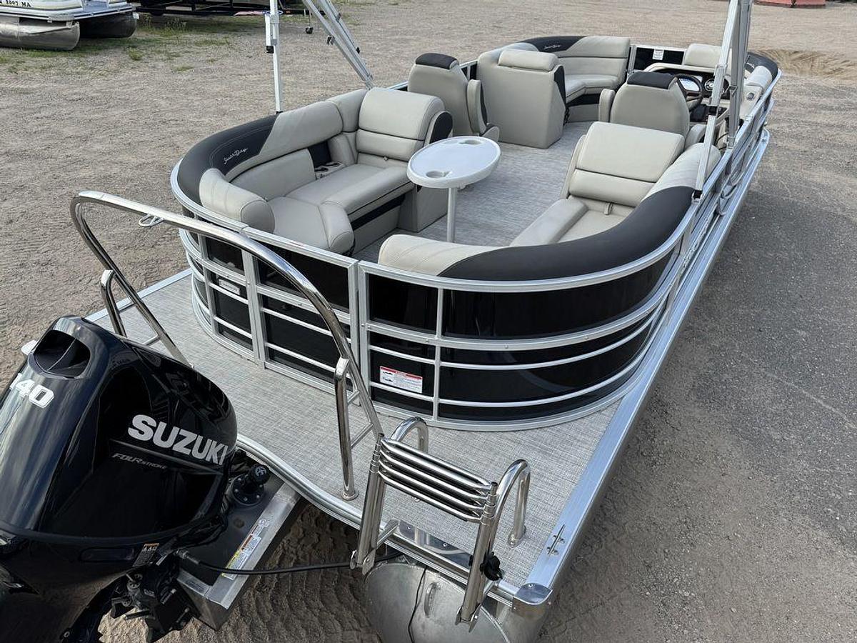 Used 2023 South Bay 224RS LE Pontoon & 140HP Suzuki 4-Stroke EFI