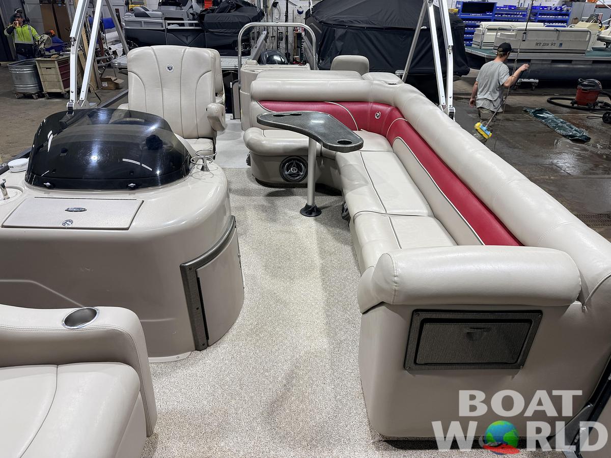 Used 2007 Premier 251 Cast-a-Way Fish & Cruise Pontoon & 115HP Mercury 4Stroke - $19,995